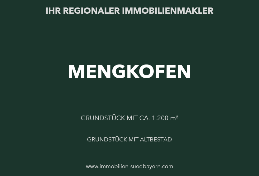 Grundstück Mengkofen - 295.000&euro; | Angebot:25961842