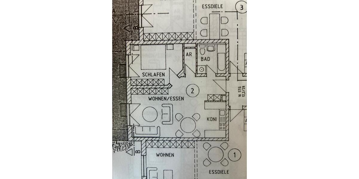 Etagenwohnung Taufkirchen (Vils) - 2 Zimmer, 55 m&sup2;, 545&euro; | Angebot:25648904
