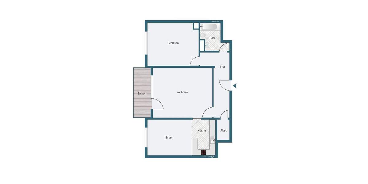 Etagenwohnung Altdorf - 2 Zimmer, 78 m&sup2;, 265.000&euro; | Angebot:25821429