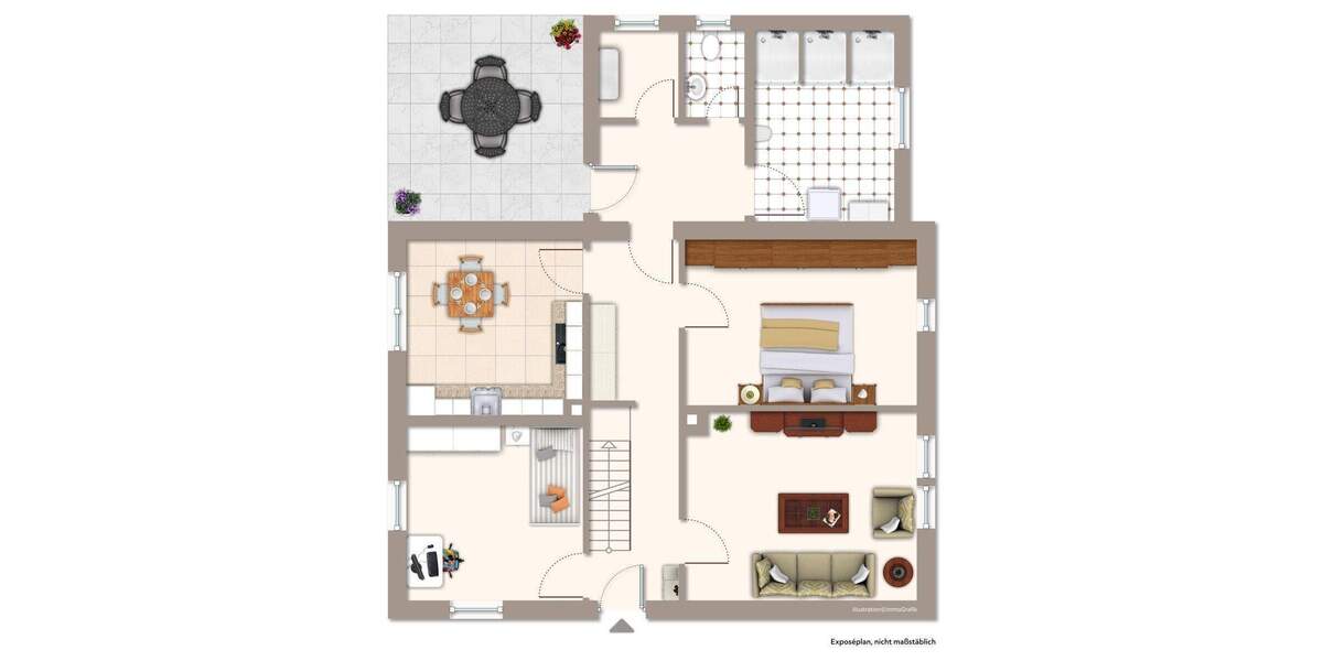 Einfamilienhaus Niederviehbach - 1 Zimmer, 228 m&sup2;, 448.000&euro; | Angebot:25665323