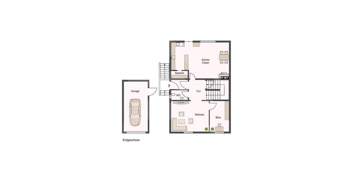 Doppelhaushälfte Altdorf - 5 Zimmer, 129 m&sup2;, 649.000&euro; | Angebot:25668418