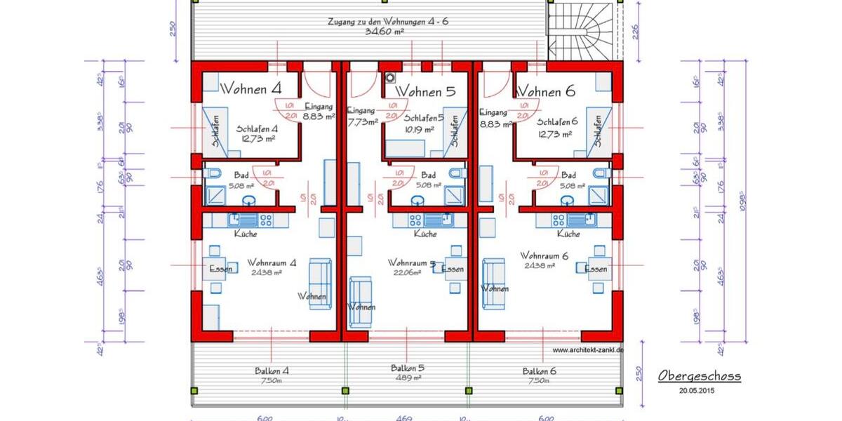 Etagenwohnung Niederviehbach - 2 Zimmer, 65 m&sup2;, 320.000&euro; | Angebot:24754415