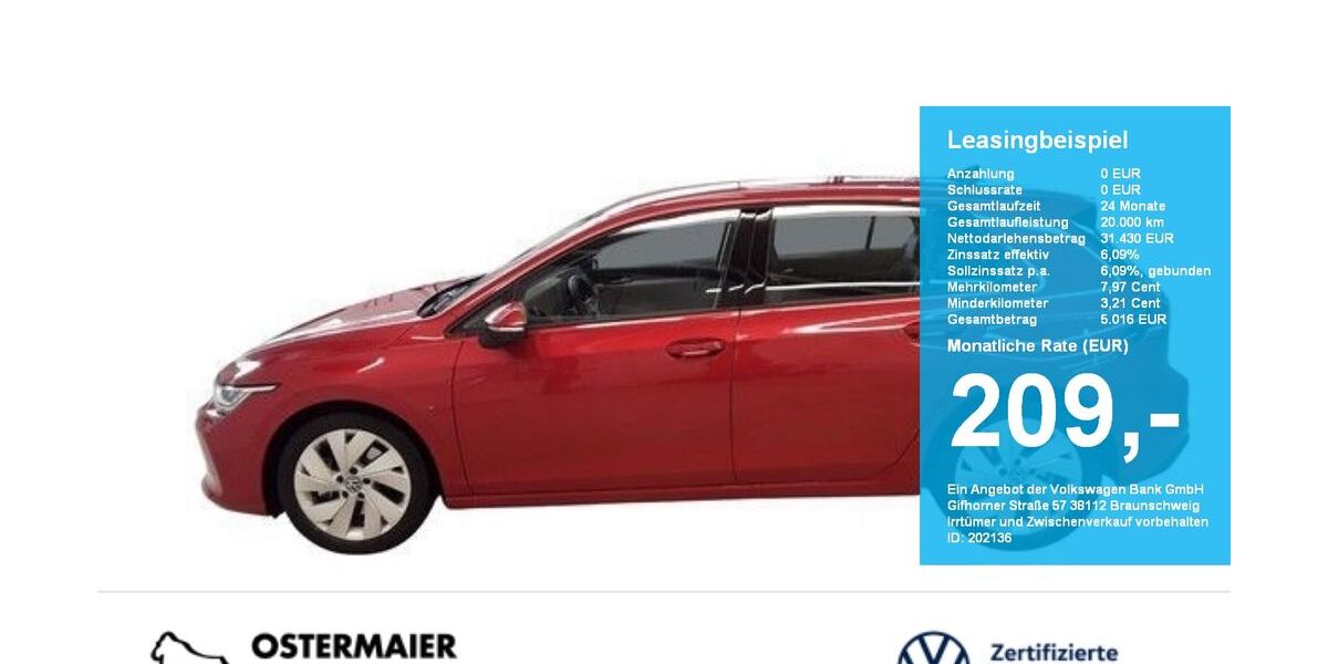 VW Golf 7.870 km 31.430 &euro; Vilsbiburg 84137