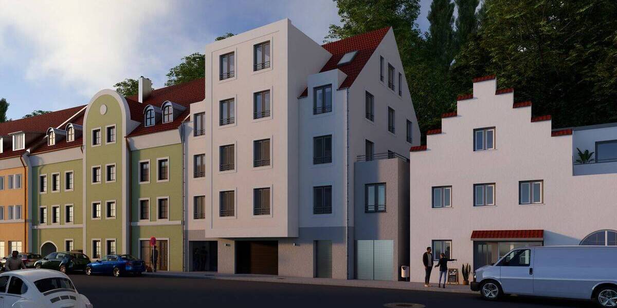 Etagenwohnung Landshut Achdorf - 2 Zimmer, 40 m&sup2;, 1.055&euro; | Angebot:26607187