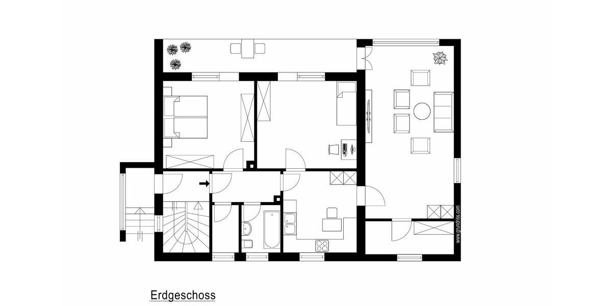 Einfamilienhaus Moosburg an der Isar - 12 Zimmer, 269 m&sup2;, 935.000&euro; | Angebot:26382882