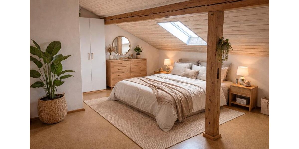 Dachgeschoßwohnung Bodenkirchen - 3 Zimmer, 75 m&sup2;, 780&euro; | Angebot:25353329