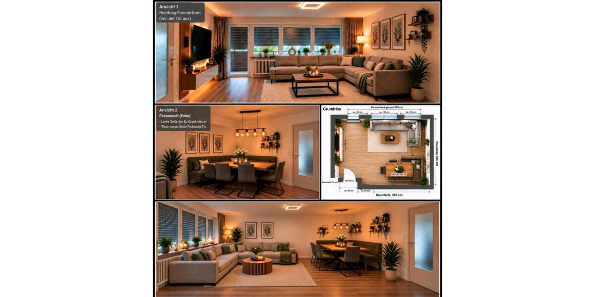Etagenwohnung Geisenhausen - 4 Zimmer, 103 m&sup2;, 1.500&euro; | Angebot:27622497