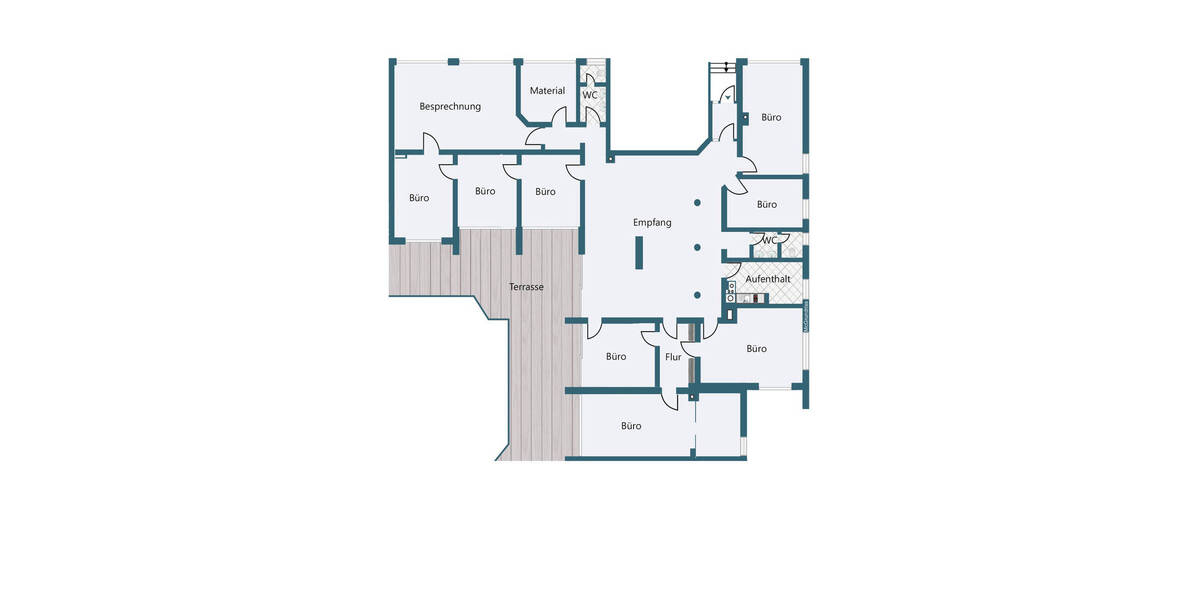 Gewerbeobjekt Landshut Nikola - 1 Zimmer, 350 m&sup2;, 3.325&euro; | Angebot:25695108