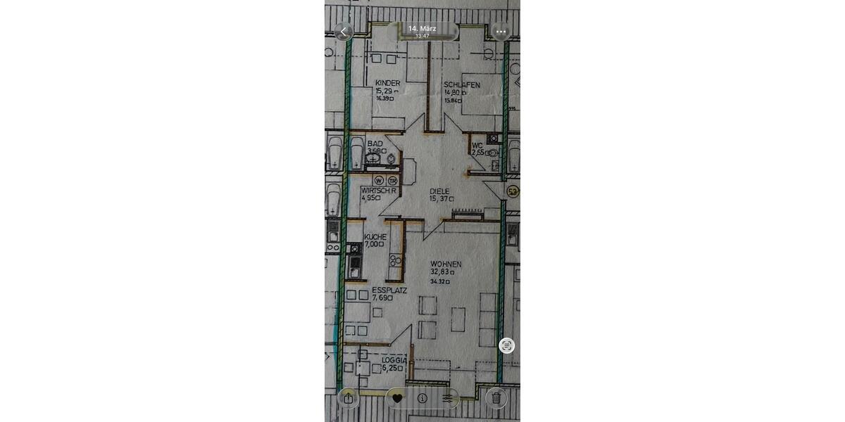 Etagenwohnung Hohenthann - 3 Zimmer, 106 m&sup2;, 489.500&euro; | Angebot:26590304