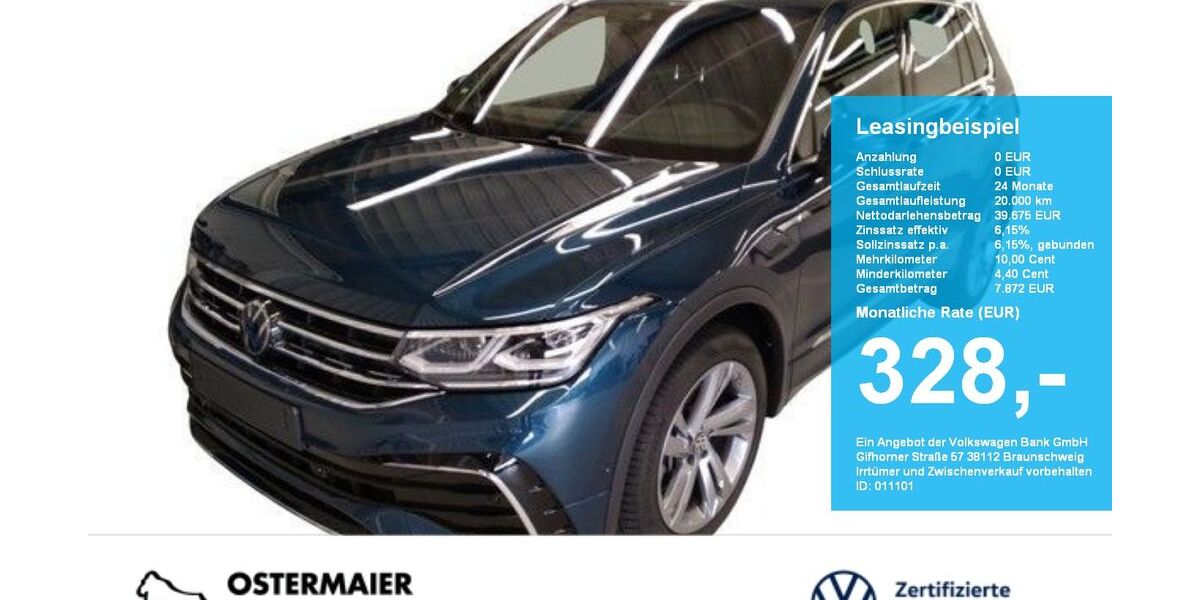 VW Tiguan 31.780 km 39.675 &euro; Vilsbiburg 84137