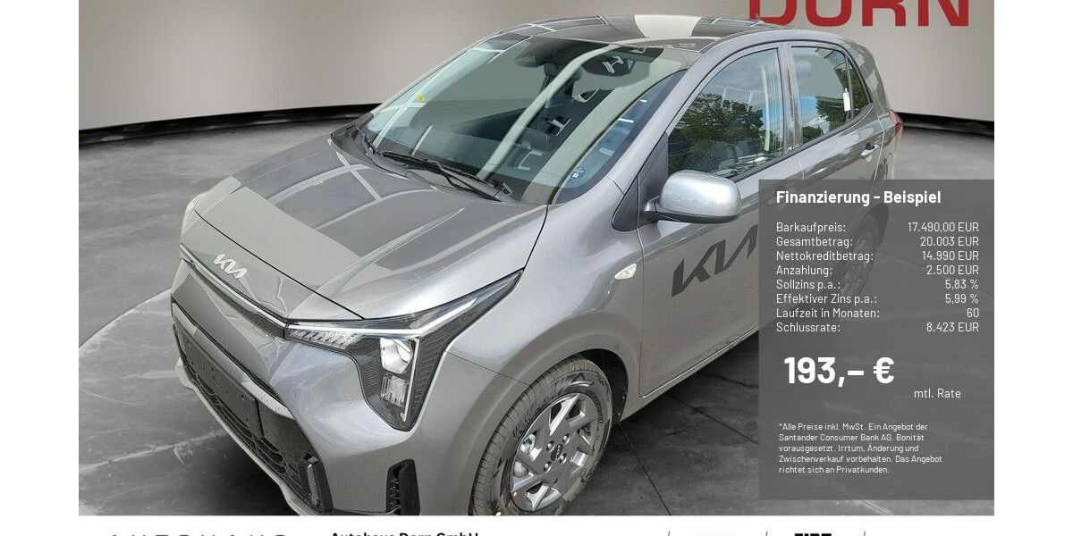 Kia Picanto 1.900 km 17.490 &euro; Landshut 84030