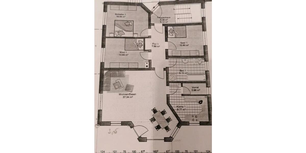 Hochparterre Postau - 4 Zimmer, 110 m&sup2;, 1.200&euro; | Angebot:26664505