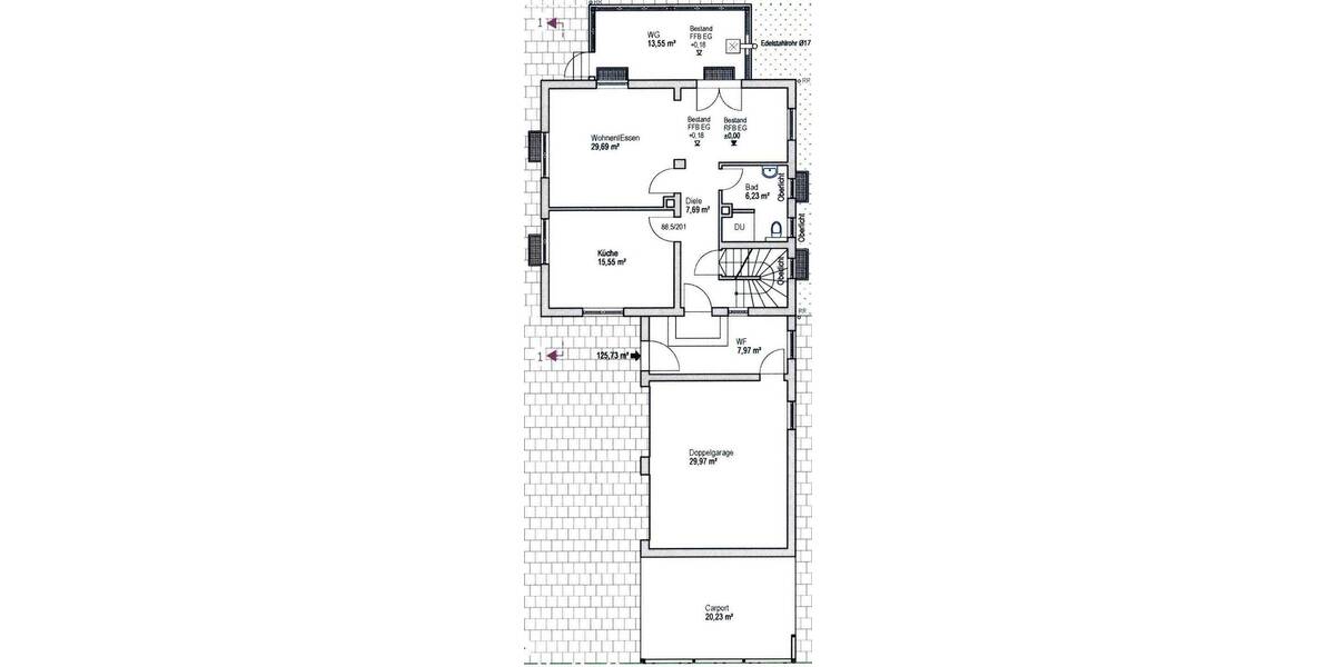 Einfamilienhaus Kumhausen Hachelstuhl - 4 Zimmer, 126 m&sup2;, 570.000&euro; | Angebot:25899423