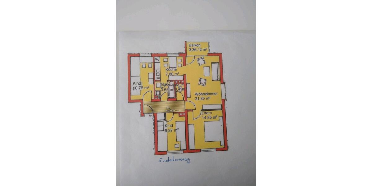 Etagenwohnung Ergolding - 4 Zimmer, 80 m&sup2;, 339.000&euro; | Angebot:26876937