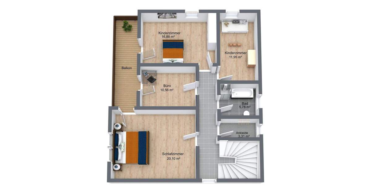 Einfamilienhaus Rottenburg an der Laaber Rottenburg - 7 Zimmer, 175 m&sup2;, 429.000&euro; | Angebot:25837545