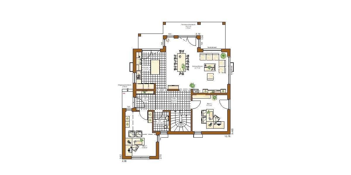 Einfamilienhaus Fraunberg - 6 Zimmer, 202 m&sup2;, 977.700&euro; | Angebot:25915806