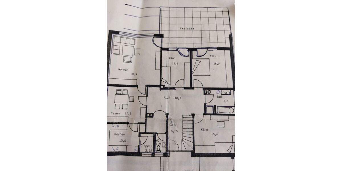 Bungalow löching Kronwieden - 7 Zimmer, 200 m&sup2;, 575.000&euro; | Angebot:25760407