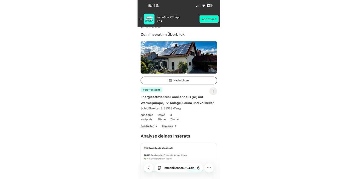 Einfamilienhaus Moosburg an der Isar - 6 Zimmer, 133 m&sup2;, 795.000&euro; | Angebot:26862908