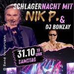 Schlagernacht mit Nik P. & DJ Bonzay