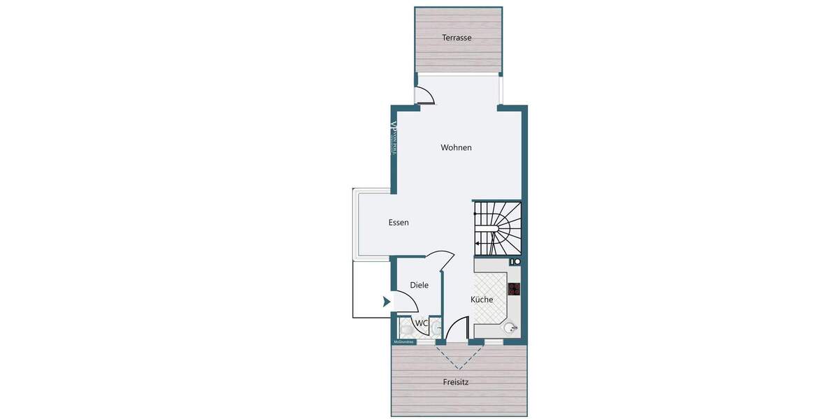 Doppelhaushälfte Eching / Hofham Hofham - 5 Zimmer, 141 m&sup2;, 635.000&euro; | Angebot:25800729