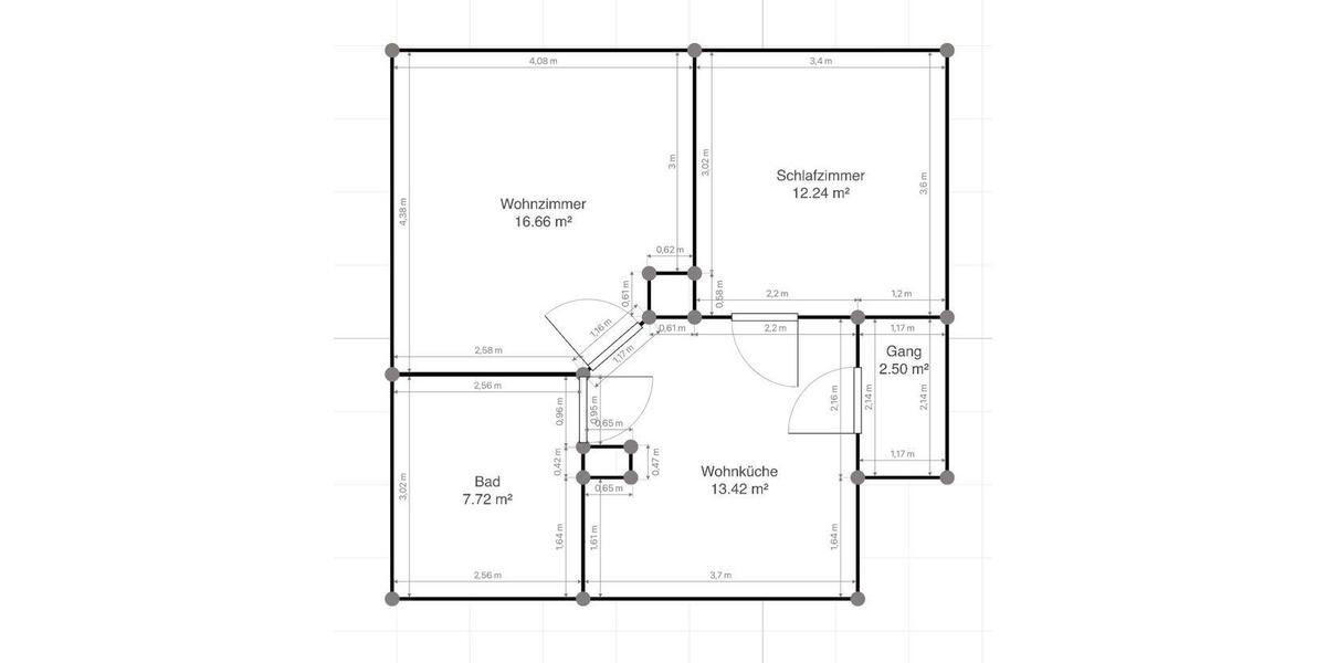 Dachgeschoßwohnung Dorfen - 2 Zimmer, 50 m&sup2;, 750&euro; | Angebot:27617654