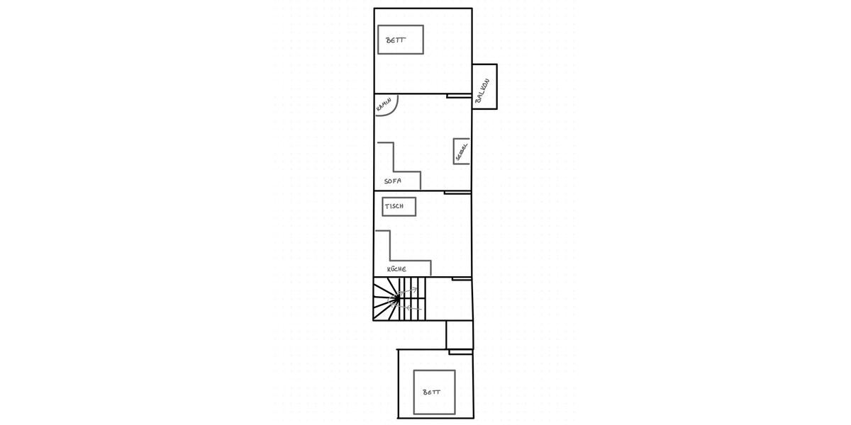 Etagenwohnung Altdorf - 3 Zimmer, 70 m&sup2;, 1.200&euro; | Angebot:26648157