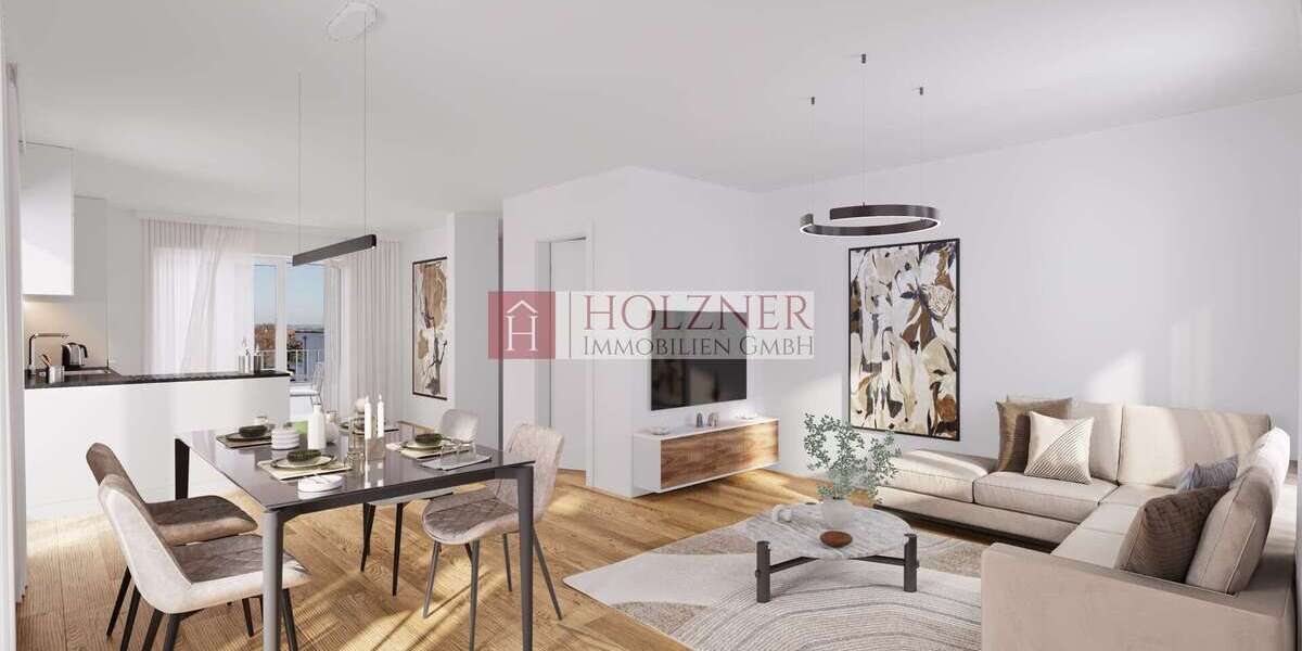 Etagenwohnung Landshut Auloh - 4 Zimmer, 97 m&sup2;, 669.000&euro; | Angebot:26221919