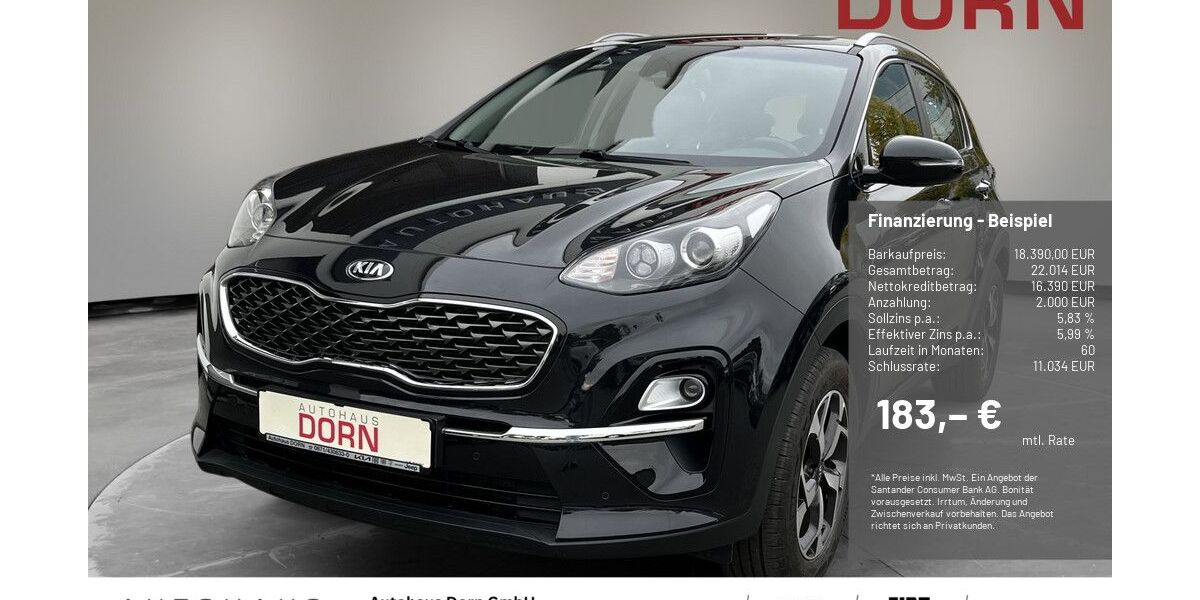 Kia Sportage 60.000 km 18.390 &euro; Landshut 84030