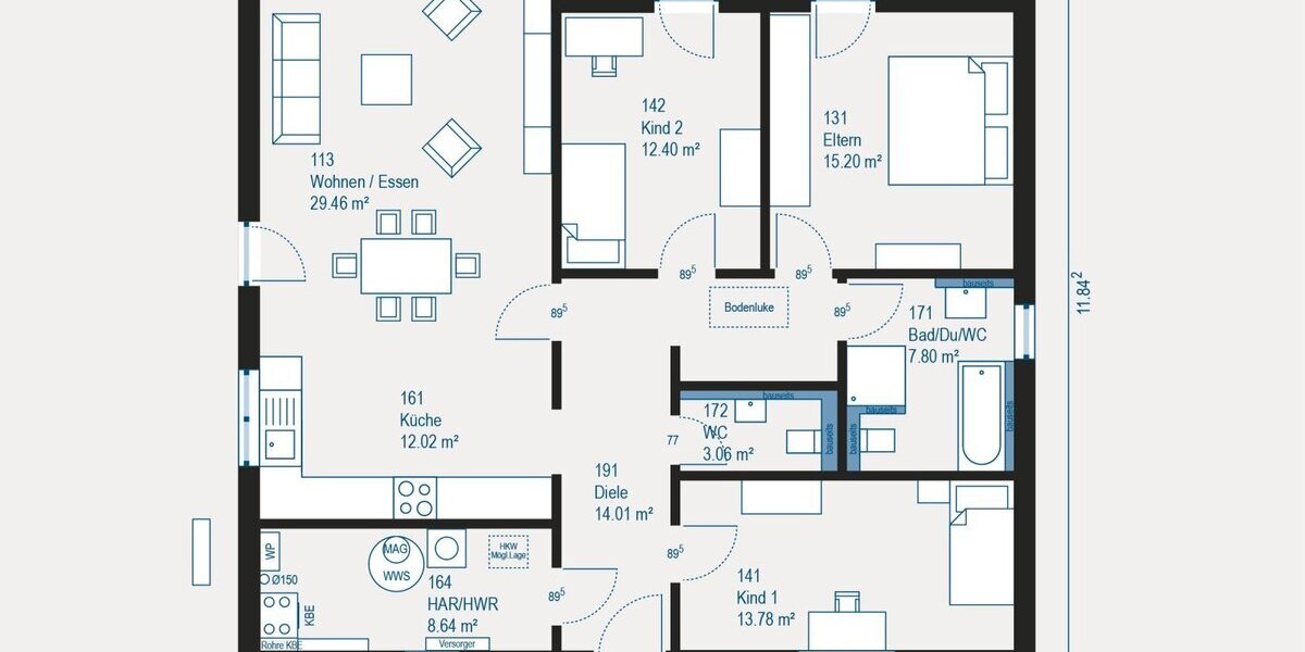 Lifetime 4: Großzügiges Wohnen für Familien - 4- Essenbach | Angebot:27594642