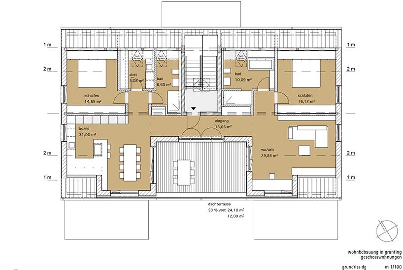 Dachgeschoßwohnung Taufkirchen (Vils) - 4 Zimmer, 140 m&sup2;, 1.540&euro; | Angebot:27609513