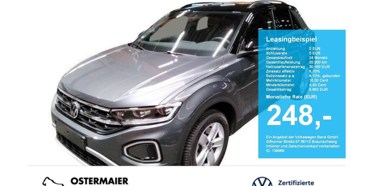 VW T-Roc 7.590 km 30.160 &euro; Vilsbiburg 84137
