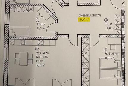 Wohnung Neufahrn in Niederbayern - 4 Zimmer, 118 m&sup2;, 1.250&euro; | Angebot:25986590