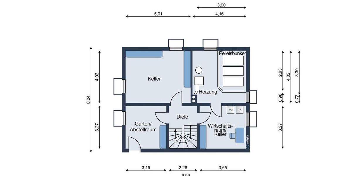 Einfamilienhaus Landshut Wolfgang - 5 Zimmer, 100 m&sup2;, 668.000&euro; | Angebot:25707288