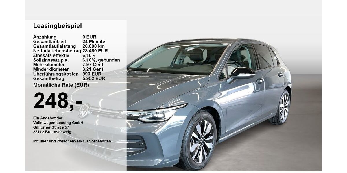 VW Golf 25.395 km 28.230 &euro; Landshut 84030