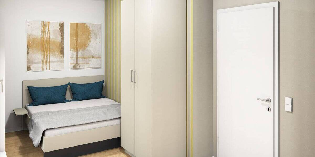 Etagenwohnung Landshut Achdorf - 2 Zimmer, 40 m&sup2;, 1.055&euro; | Angebot:26607187