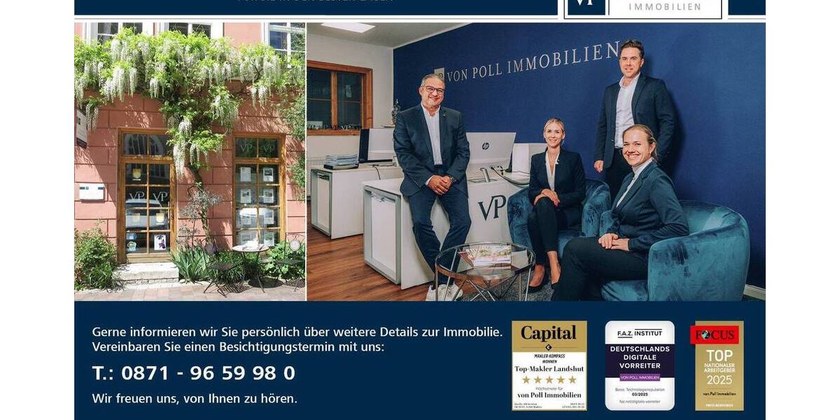 Etagenwohnung Landshut Peter u. Paul - 3 Zimmer, 68 m&sup2;, 335.000&euro; | Angebot:26569273