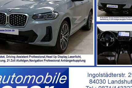 BMW X4 xDr30d MSport Laser,HUD,Echtleder NP:92.289 60.000 km 47.590 &euro; Landshut 84030