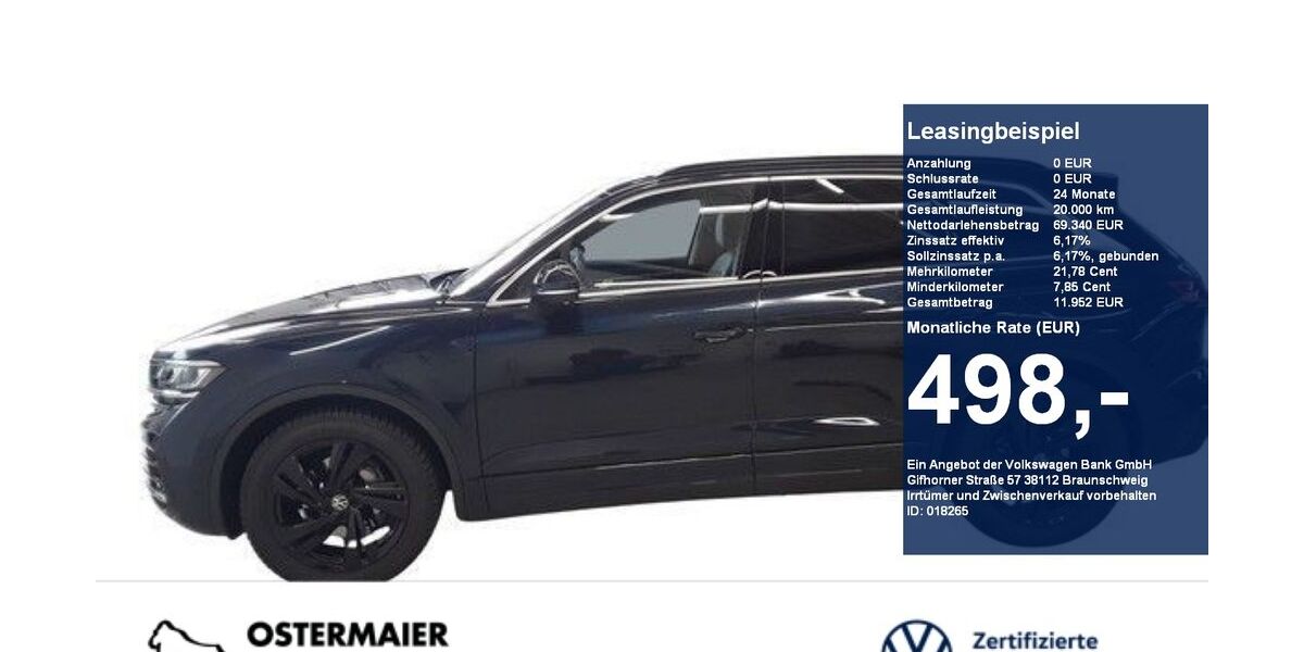 VW Touareg 13.235 km 69.340 &euro; Vilsbiburg 84137