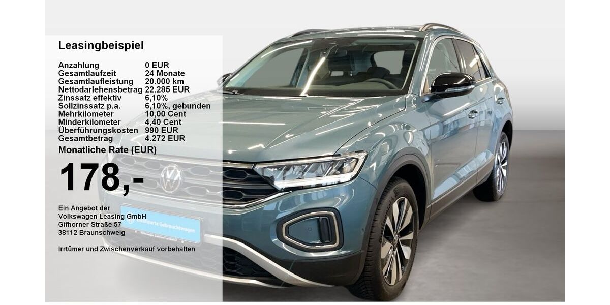 VW T-Roc 20.265 km 21.869 &euro; Landshut 84030
