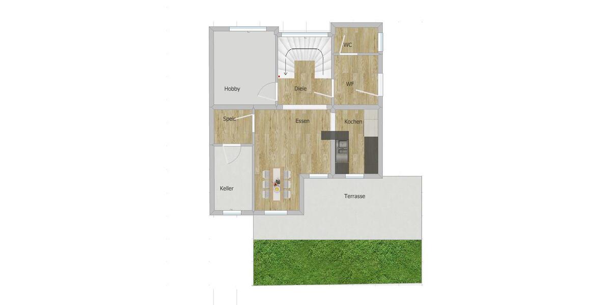 Doppelhaushälfte Vilsbiburg - 4 Zimmer, 122 m&sup2;, 1.300&euro; | Angebot:26143047
