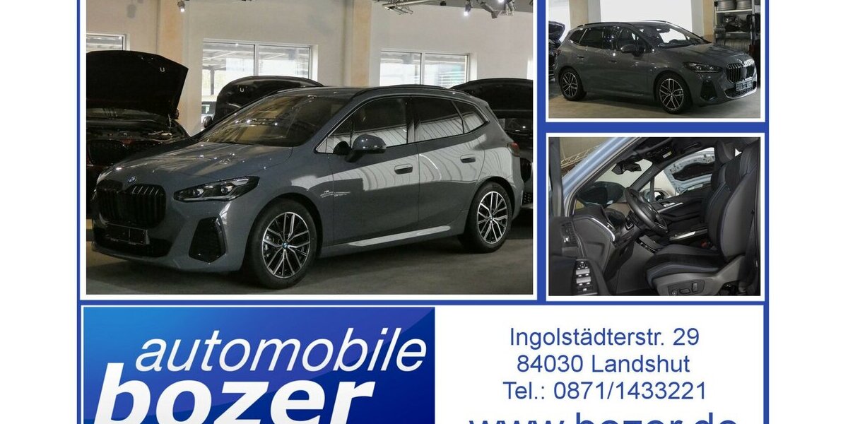 BMW 220 Active Tourer d MSport 360°,HUD,AHK,el.Sitze 21.600 km 31.990 &euro; Landshut 84030