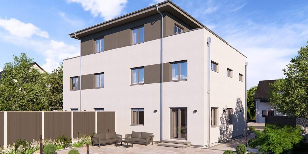 Modernes Doppelhaus - Raum für individuelle Familiengestaltung auf drei Ebenen - Doppelhaushälfte Geisenhausen | Angebot:27503971