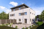 Modernes Doppelhaus - Raum für individuelle Familiengestaltung auf drei Ebenen - Doppelhaushälfte Geisenhausen | Angebot:27503971
