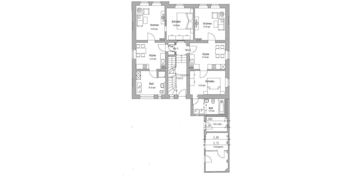 Mehrfamilienhaus, Wohnhaus Landshut Nikola - 1 Zimmer, 303 m&sup2;, 1.090.000&euro; | Angebot:25665321