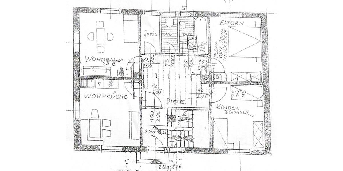 Erdgeschoßwohnung Altdorf - 3 Zimmer, 85 m&sup2;, 1.050&euro; | Angebot:25968125