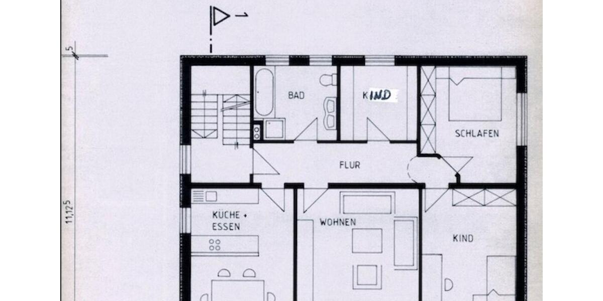 Etagenwohnung Rohr in Niederbayern - 4 Zimmer, 105 m&sup2;, 850&euro; | Angebot:25403370