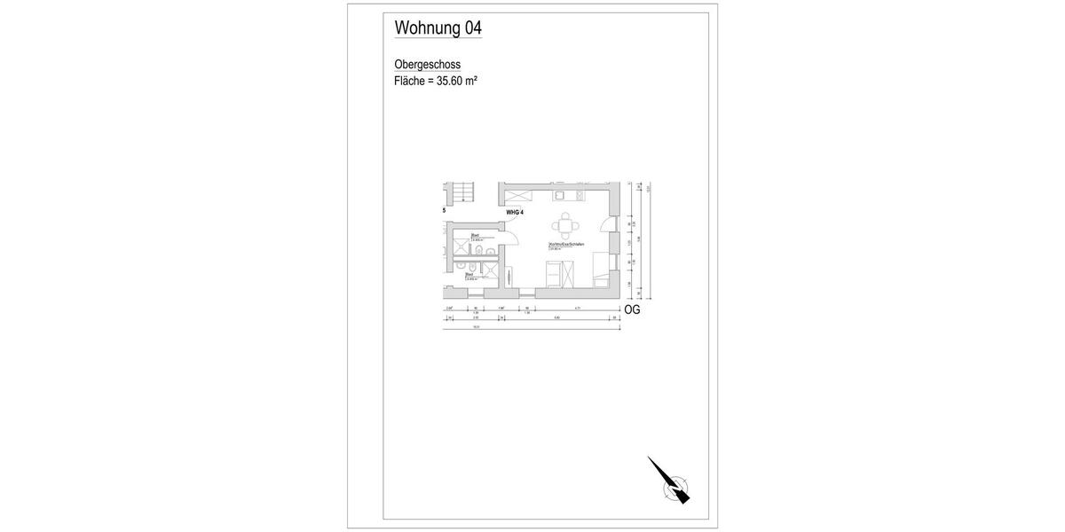 Etagenwohnung Marklkofen - 1 Zimmer, 1 m&sup2;, 535&euro; | Angebot:26544063
