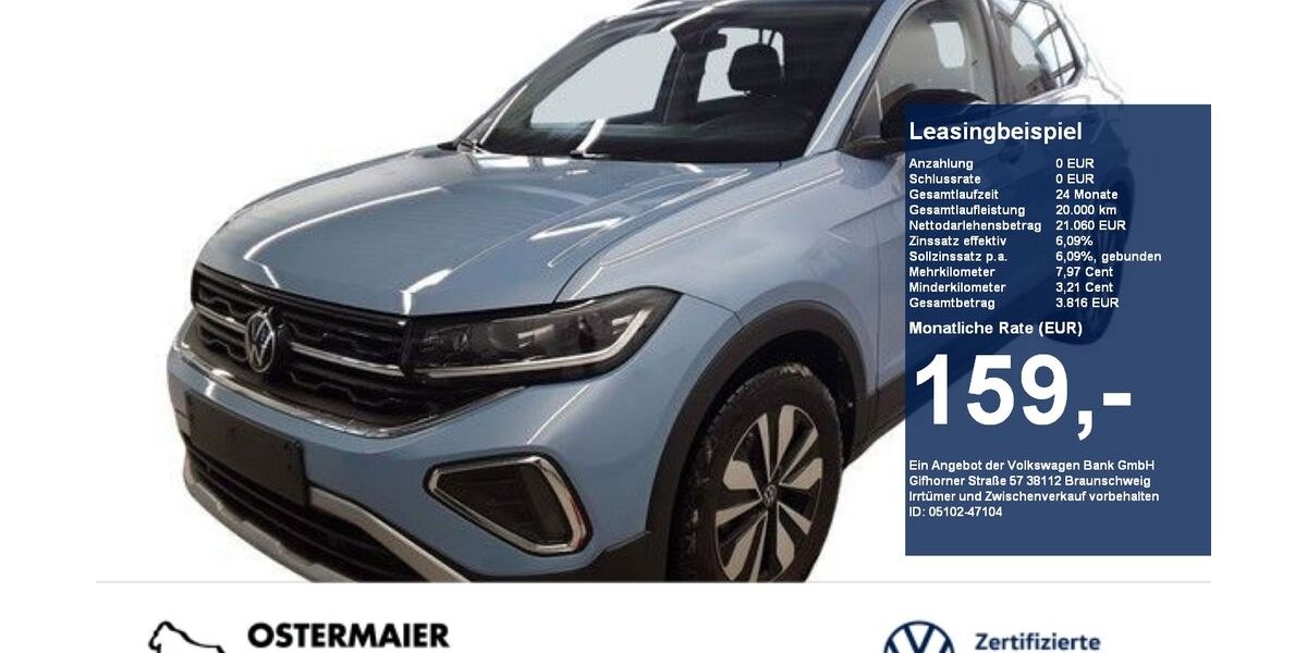 VW T-Cross 3.810 km 21.060 &euro; Vilsbiburg 84137