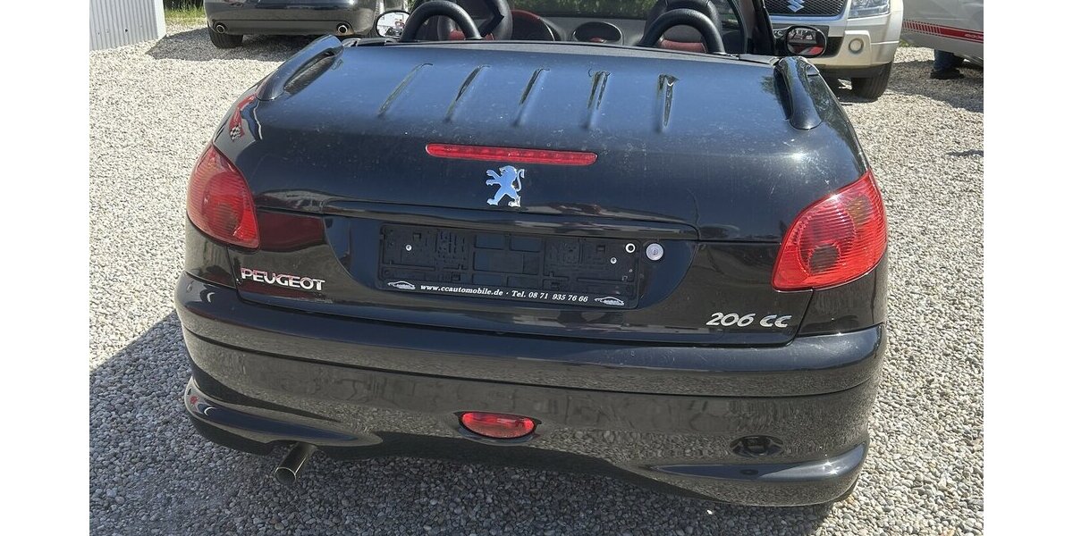 Peugeot 206 CC Platinum Leder Klima SHZ 185.000 km 1.450 &euro; Altdorf 84032