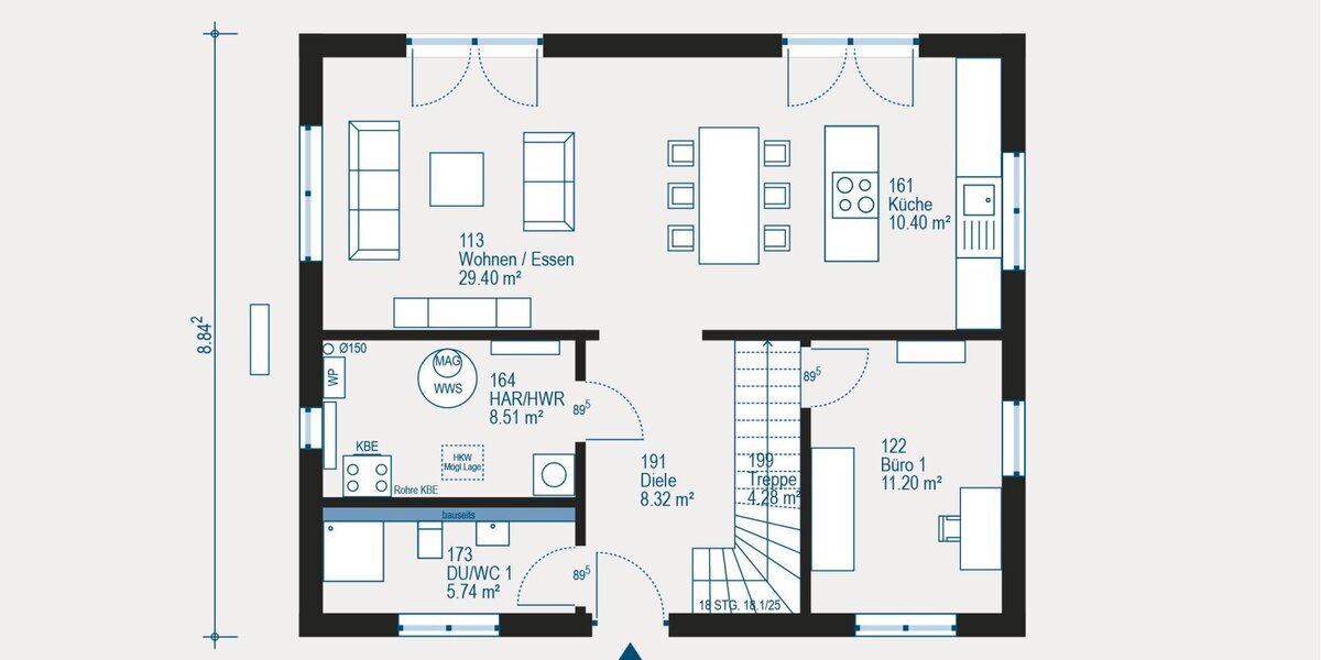 Ihr individuell geplantes Einfamilienhaus - modern, großzügig und flexibel - Einfamilienhaus Landshut | Angebot:27329844